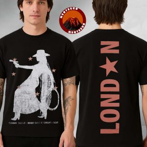 Beyonce Shirt On Cowboy Carter Tour In London England 2025 Rodeo Silhouette Graphic Design All Over Print Shirt