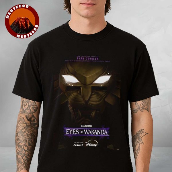 Eyes Of Wakanda Marvel Animation Key Visual Releasing On August 1 2025 Unisex T-Shirt