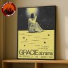 Gracie Abrams Poster At Madison Square Garden In New York NY On July 28 2025 Secret Of Us Tour Highlight Home Decor Poster Canvas