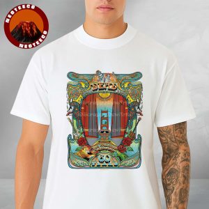 Grateful Dead Poster At Golden Gate Park In San Francisco California On August 1 2025 60 Year Anniversary Psychedelic Artwork Unisex T-Shirt