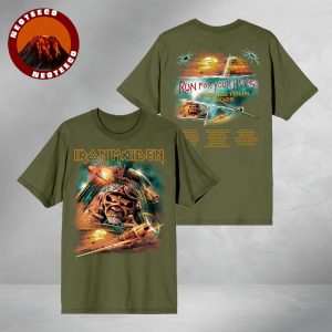 Iron Maiden Run For Your Lives World Tour 2025 Aces High Death Defying Eddie All Over Print Shirt