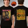 Iron Maiden Run For Your Lives World Tour 2025 France Tour Event Tee Eddie In The Catacombs Of Paris Two Sides Unisex T-Shirt