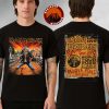 Iron Maiden Run For Your Lives World Tour 2025 France Tour Event Tee Eddie In The Catacombs Of Paris Two Sides Unisex T-Shirt