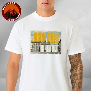 Jason Isbell And The 400 Unit Poster At Allianz Amphitheater In Richmond VA Featuring Vintage Architecture Design 2025 Unisex T-Shirt