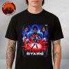 NFL Rising Stars Poster Rookie Class 2025 Merch Sales Top Players Football Art Unisex T-Shirt