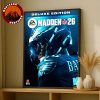 Saquon Barkley Poster On Madden 26 Cover 2025 NFL Football Philadelphia Eagles Home Decor Poster Canvas
