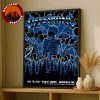 The Offspring Tour Poster At Freedom Mortgage Pavilion In Camden New Jersey 2025 Skeleton Energy Theme Home Decor Poster Canvas
