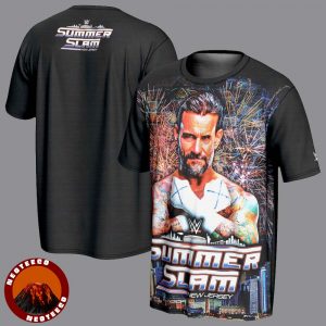 WWE CM Punk SummerSlam New Jersey 2025 August 2 And 3 All Over Print Shirt