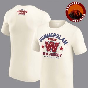 WWE SummerSlam New Jersey 2025 August 2 And 3 Vintage Logo Two Sided T-Shirt