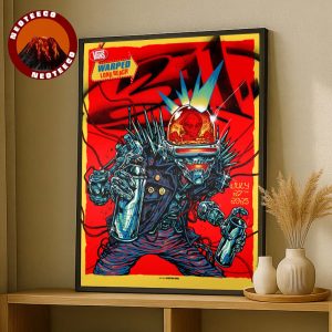 311 Poster At Vans Warped Tour In Long Beach CA On July 27 2025 Alien Street Art Theme Art By Meline One Home Decor Poster Canvas