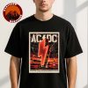 ACDC Karlsruhe PWR UP Event Tour For Karlsruhe Messe In Deutschland Germany On August 17th 2025 Two Sides Unisex T-Shirt