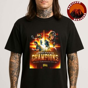Arizona Diamondbacks Baseball Poster In RBI World Series On 2025 Senior Division Champions Artwork Unisex T-Shirt