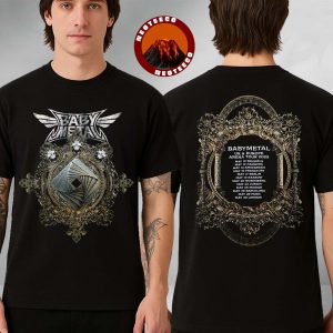Baby Metal Iron Trinity Europe And UK Tour Two Sides Unisex T-Shirt