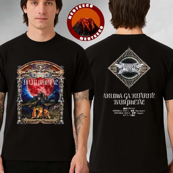 Babymetal 2025 Secret Object Official Two Sides Unisex T-Shirt