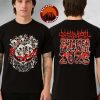 David Bowie Montreux Jazz Festival Album Listening Premieres In The Dark Tour Poster 2025 Two Sides Unisex T-Shirt
