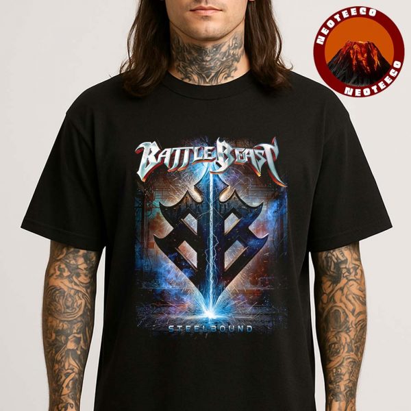 Battle Beast Steelbound Album Cover Heavy Metal Band Merch Black Unisex T-Shirt