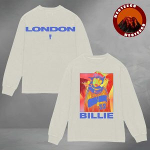 Billie Eilish Heat Map London Two Sides Unisex Longsleeve