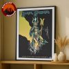 Billy Strings Concert Poster At Commodore Ballroom In Vancouver BC On August 19-20 2025 Dual Night Artwork Wolves And Clock Home Decor Poster Canvas