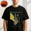 Billy Strings Concert Poster At Commodore Ballroom In Vancouver BC On August 19-20 2025 Dual Night Artwork Wolves And Clock Unisex T-Shirt