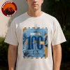 Bleachers Concert Poster At Pacific Coliseum In Vancouver BC On August 19 2025 Summer Night Concerts Artwork Unisex T-Shirt