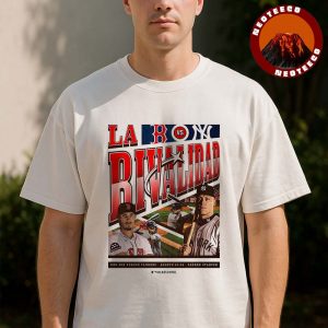 Boston Red Sox vs New York Yankees Poster At Yankee Stadium On August 21 To 24 2025 MLB Baseball Rivalry Unisex T-Shirt