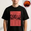 Caamp Vintage Style Concert Poster At Icon Festival Stage In Cincinnati OH On August 24 2025 Unisex T-Shirt