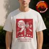 Fit For A King Tour Poster At Garage In Saarbrücken Germany On August 11 2025 Europe UK Summer Tour Skull Artwork Unisex T-Shirt