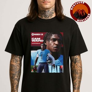 Cam Ward Tennessee Titans Rookie Quarterback Madden NFL 26 American Football 2025 Unisex T-Shirt