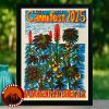 Cannifest 2025 Festival Poster At Halvorsen Park In Eureka CA On August 30-31 2025 Cannabis Floral Artwork Home Decor Poster Canvas