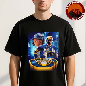 Christian Yelich Poster In Milwaukee 2025 Home Run Highlight MLB Baseball Artwork Unisex T-Shirt