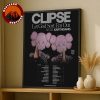 Joey Bada$$ Tour Poster In North America 2025 Dark Aura Tour Artwork Home Decor Poster Cavnas