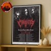 Hozier Music Poster At In On Seattle Washington August 14 2025 Blue Heron Music Artwork Home Decor Poster Canvas