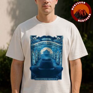Daniel Donato Cosmic Country Poster At Ryman Auditorium In Nashville TN On August 21 2025 Horizons Blue Western Artwork Unisex T-Shirt