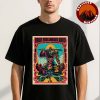 Dave Matthews Band Tour Poster At Madison Square Garden In New York City NY On November 17 2023 Fantasy Warrior Artwork Unisex T-Shirt