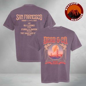 Dead And Company Golden Gate Park Two Sides Unisex T-Shirt