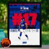 Dave Matthews Band Tour Poster At Madison Square Garden In New York City NY On November 17 2023 Fantasy Warrior Artwork Home Decor Poster Canvas