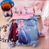 Disney Princess Bedding Set Cartoon Duvet Cover for Kids Bedroom Queen King Size