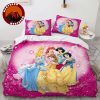 Disney Princess Bedding Set Cartoon Duvet Cover for Kids Bedroom Queen King Size