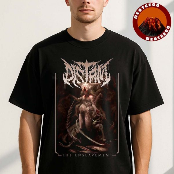 Distant T-Shirt With The Enslavement Tyrannotophia Redux Artwork Dark Fantasy Deathcore Design Unisex T-Shirt