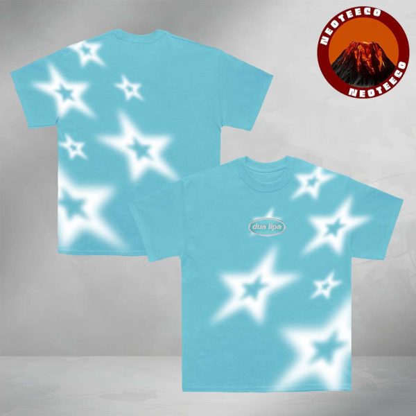 Dua Lipa Star Blue T-Shirt Radical Optimism Tour 2025 Music Merchandise Graphic Tee
