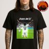Endrick Football Poster On Santiago Bernabeu Stadium In Madrid On August 8 2025 Golden Boots Celebration Unisex T-Shirt