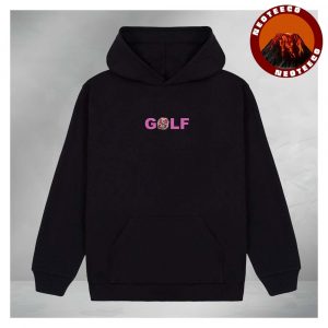 Golf Wang Cherry Bomb Logo Black Hoodie Streetwear 2025
