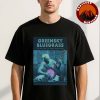 Jonas Brothers Concert Poster At Bethel Woods Center For The Arts In Bethel New York On August 18 2025 Retro Artwork Unisex T-Shirt