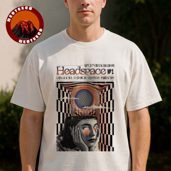 Headspace No 1 Art Print At Crystal Ballroom In Portland OR On September 20 2025 Psychedelic Woman Artwork Unisex T-Shirt