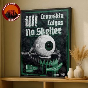 ILL Concert Poster At Gängeviertel Hamburg In Hamburg On October 11 2025 Dark Eye Artwork Home Decor Poster Canvas