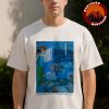 Linkin Park Concert Poster From Zero World Tour At Climate Pledge Arena In Seattle Washington On September 24 2025 Butterfly Artwork Unisex T-Shirt