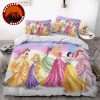 Fairy Tale Princess Bedding Set Disney Ariel Cinderella Aurora Belle Jasmine Snow White Pink