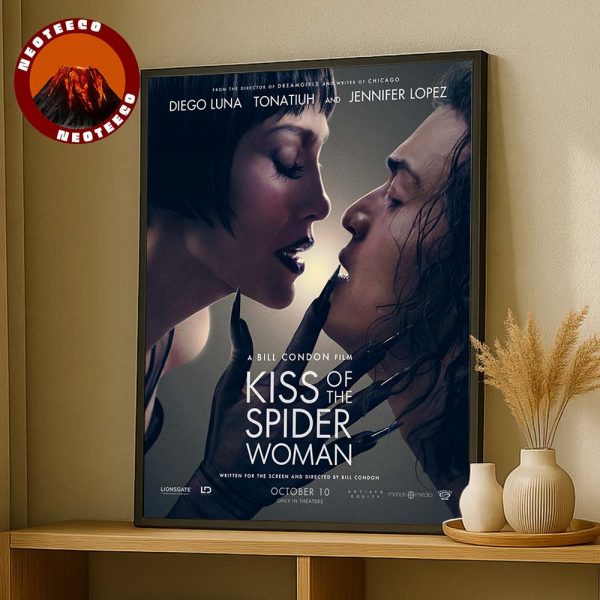 Kiss Of The Spider Woman Movie Poster At Theaters On October 10 2025 Film Artwork Home Decor Poster Canvas