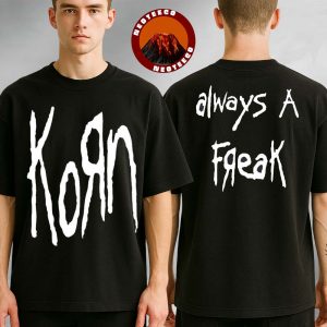 Korn Music Live Show In New York City NY 2025 Merch Tee At Metlife Stadium On August 27 And 28 2025 Two Sides Unisex T-Shirt