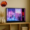 Kpop Demon Hunters Poster At Netflix In Theaters On August 23 24 2025 Animated Movie Battle Scene Artwork Home Decor Poster Canvas